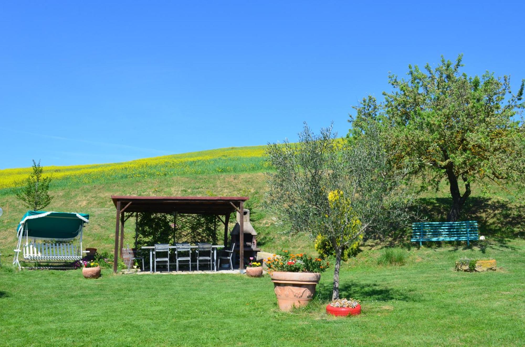 Agriturismo Poderino San Quirico dʼOrcia Exteriör bild